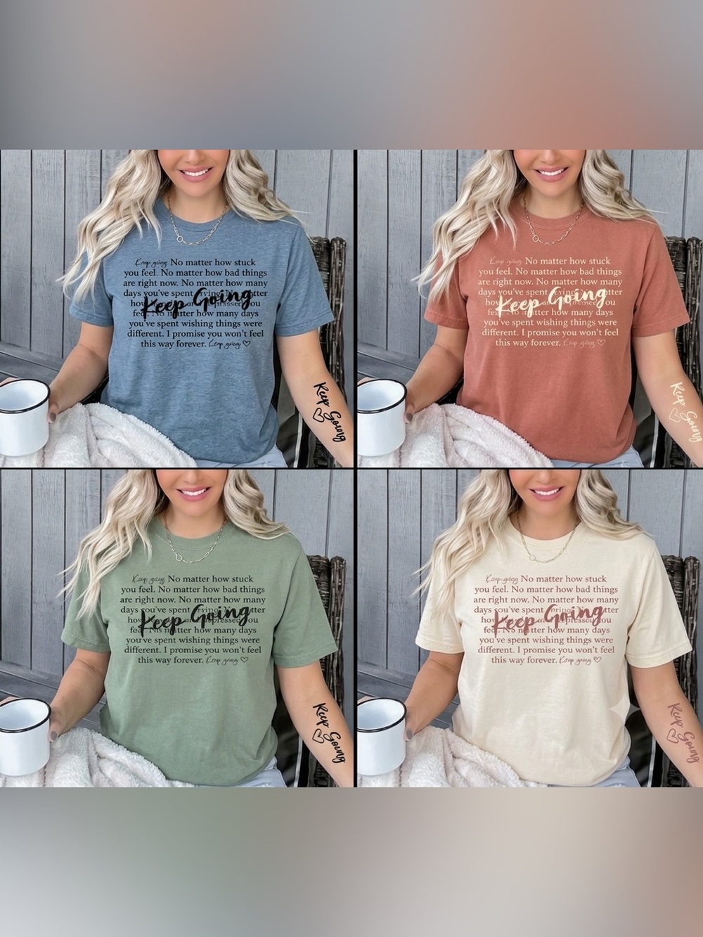 Keep Going Graphic Tee